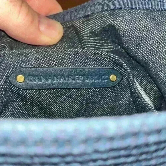 Banana Republic Straw & Leather Purse - Picture 7 of 7